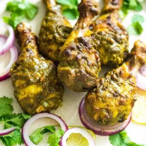 Chicken Green Tikka Leg