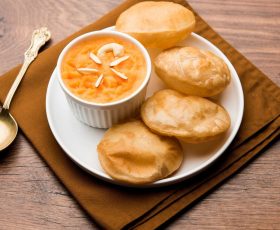 Halwa Puri Platter